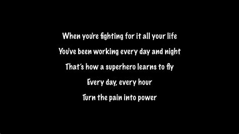 super heroes lyrics|Superheroes .